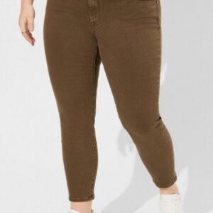 TORRID Perfect Skinny Ankle Vintage Stretch Jeans 20 Short